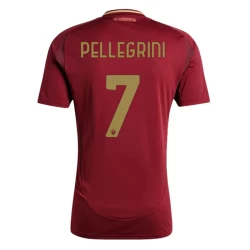Nogometni Dresovi AS Roma Pellegrini #7 2024-25 Domaći Dres Muški