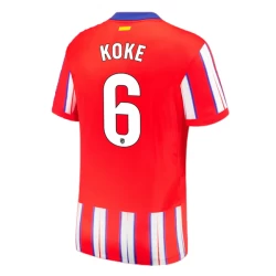 Nogometni Dresovi Atlético Madrid Koke #6 2024-25 Domaći Dres Muški