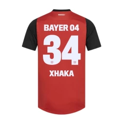 Nogometni Dresovi Bayer 04 Leverkusen Granit Xhaka #34 2024-25 Domaći Dres Muški