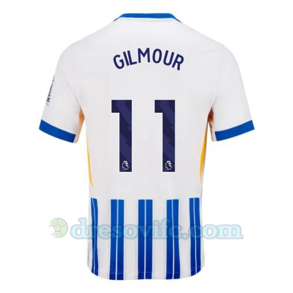 Nogometni Dresovi Brighton Hove Albion Gilmour #11 2024-25 Domaći Dres Muški