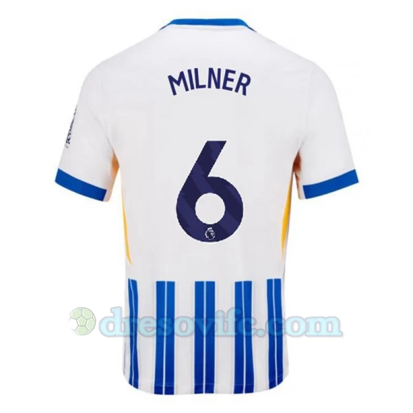 Nogometni Dresovi Brighton Hove Albion Milner #6 2024-25 Domaći Dres Muški