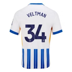 Nogometni Dresovi Brighton Hove Albion Veltman #34 2024-25 Domaći Dres Muški