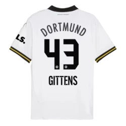 Nogometni Dresovi BVB Borussia Dortmund Gittens #43 2024-25 Domaći Dres Muški