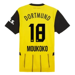 Nogometni Dresovi BVB Borussia Dortmund Moukoko #18 2024-25 Domaći Dres Muški