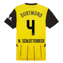 Nogometni Dresovi BVB Borussia Dortmund N. Schlotterbeck #4 2024-25 Domaći Dres Muški