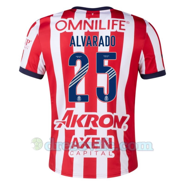 Nogometni Dresovi CD Guadalajara Alvarado #25 2024-25 Domaći Dres Muški