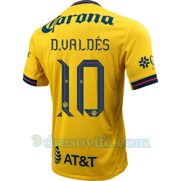 Nogometni Dresovi Club América D. Valdes #10 2024-25 Domaći Dres Muški