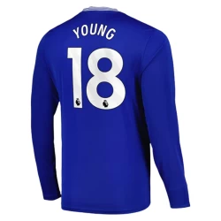 Nogometni Dresovi Everton FC Young #18 2024-25 Domaći Dres Muški Dugi Rukav