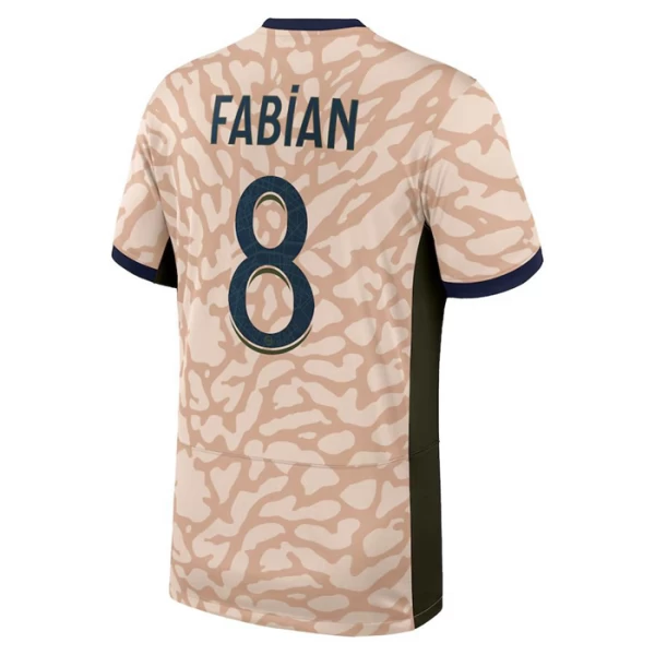 Nogometni Dresovi Fabian #8 Paris Saint-Germain PSG 2024-25 Fourth Dres Muški