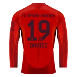 Nogometni Dresovi FC Bayern München Alphonso Davies #19 2024-25 Domaći Dres Muški Dugi Rukav