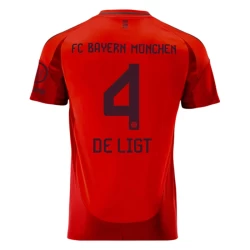 Nogometni Dresovi FC Bayern München De Ligt #4 2024-25 Domaći Dres Muški