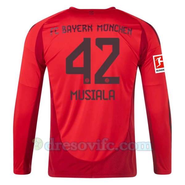 Nogometni Dresovi FC Bayern München Jamal Musiala #42 2024-25 Domaći Dres Muški Dugi Rukav