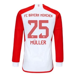 Nogometni Dresovi FC Bayern München Thomas Müller #25 2023-24 Domaći Dres Muški Dugi Rukav