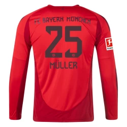Nogometni Dresovi FC Bayern München Thomas Müller #25 2024-25 Domaći Dres Muški Dugi Rukav