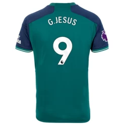 Nogometni Dresovi Gabriel Jesus #9 Arsenal FC 2023-24 Rezervni Dres Muški