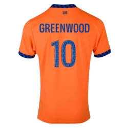 Nogometni Dresovi Greenwood #10 Olympique de Marseille 2024-25 Rezervni Dres Muški