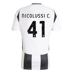 Nogometni Dresovi Juventus FC Nicolussi C. #41 2024-25 Domaći Dres Muški