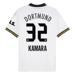 Nogometni Dresovi Kamara #32 BVB Borussia Dortmund 2024-25 Rezervni Dres Muški