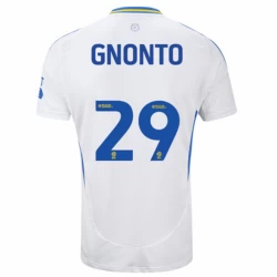 Nogometni Dresovi Leeds United Gnonto #29 2024-25 Domaći Dres Muški