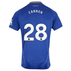 Nogometni Dresovi Leicester City Cannon #28 2024-25 Domaći Dres Muški