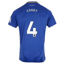 Nogometni Dresovi Leicester City Coady #4 2024-25 Domaći Dres Muški