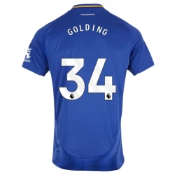 Nogometni Dresovi Leicester City Golding #34 2024-25 Domaći Dres Muški