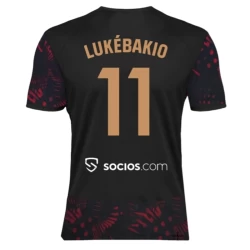 Nogometni Dresovi Lukebakio #11 Sevilla FC 2024-25 Rezervni Dres Muški