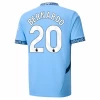 Nogometni Dresovi Manchester City Bernardo Silva #20 2024-25 Domaći Dres Muški