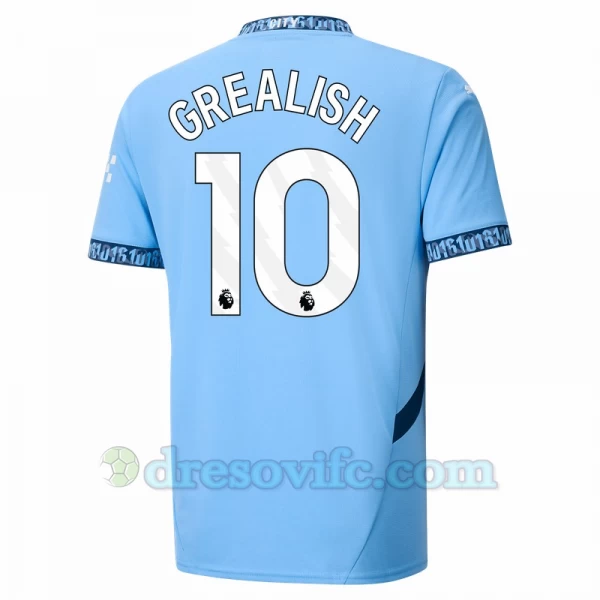 Nogometni Dresovi Manchester City Jack Grealish #10 2024-25 Domaći Dres Muški
