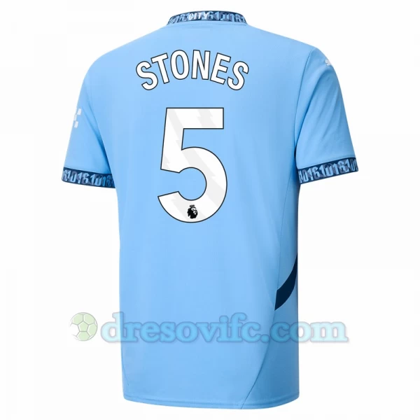 Nogometni Dresovi Manchester City Stones #5 2024-25 Domaći Dres Muški