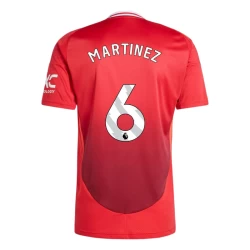 Nogometni Dresovi Manchester United Martínez #6 2024-25 Domaći Dres Muški