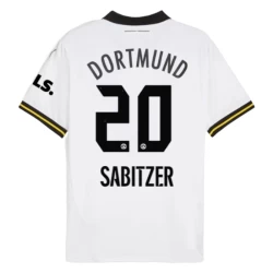 Nogometni Dresovi Sabitzer #20 BVB Borussia Dortmund 2024-25 Rezervni Dres Muški