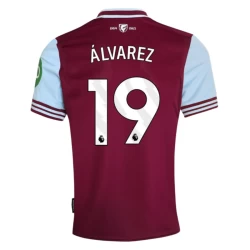 Nogometni Dresovi West Ham United Alvarez #19 2024-25 Domaći Dres Muški