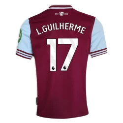 Nogometni Dresovi West Ham United L. Guilherme #17 2024-25 Domaći Dres Muški