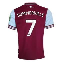 Nogometni Dresovi West Ham United Summerville #7 2024-25 Domaći Dres Muški