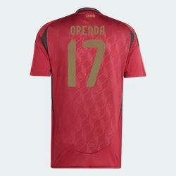 Openda #17 Nogometni Dresovi Belgija UEFA Euro 2024 Domaći Dres Muški