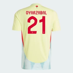 Oyarzabal #21 Nogometni Dresovi Španjolska UEFA Euro 2024 Gostujući Dres Muški