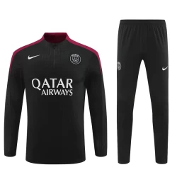 Paris Saint-Germain PSG Komplet Sweatshirt za Trening 2024-25 Crna Player Version