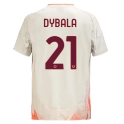 Paulo Dybala #21 Nogometni Dresovi AS Roma 2024-25 Gostujući Dres Muški