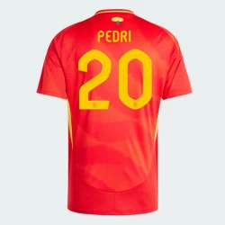 Pedri #20 Nogometni Dresovi Španjolska UEFA Euro 2024 Domaći Dres Muški