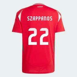 Peter Szappanos #17 Nogometni Dresovi Mađarska UEFA Euro 2024 Domaći Dres Muški