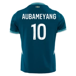 Pierre-Emerick Aubameyang #10 Nogometni Dresovi Olympique de Marseille 2024-25 Gostujući Dres Muški