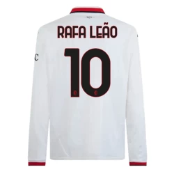 Rafa Leao #10 Nogometni Dresovi AC Milan 2024-25 Gostujući Dres Muški Dugi Rukav