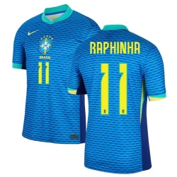 Raphinha #11 Nogometni Dresovi Brazil Copa America 2024 Gostujući Dres Muški