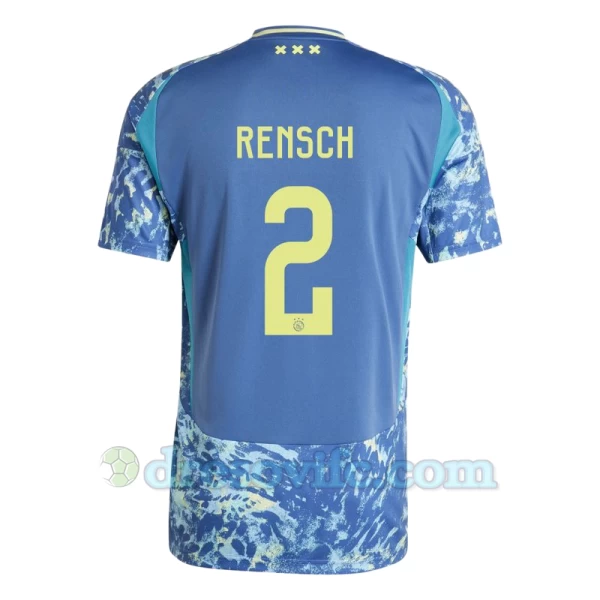 Rensch #2 Nogometni Dresovi AFC Ajax Amsterdam 2024-25 Gostujući Dres Muški