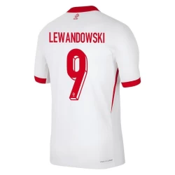 Robert Lewandowski #9 Nogometni Dresovi Poljska UEFA Euro 2024 Domaći Dres Muški