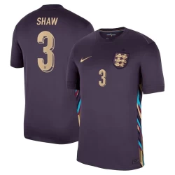 Shaw #3 Nogometni Dresovi Engleska UEFA Euro 2024 Gostujući Dres Muški