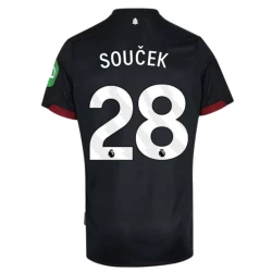 Soucek #28 Nogometni Dresovi West Ham United 2024-25 Gostujući Dres Muški