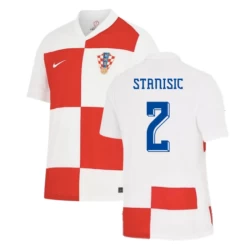 Stanisic #2 Nogometni Dresovi Hrvatska UEFA Euro 2024 Domaći Dres Muški