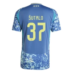 Sutalo #37 Nogometni Dresovi AFC Ajax Amsterdam 2024-25 Gostujući Dres Muški